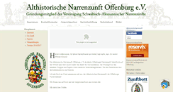 Desktop Screenshot of althistorische.de